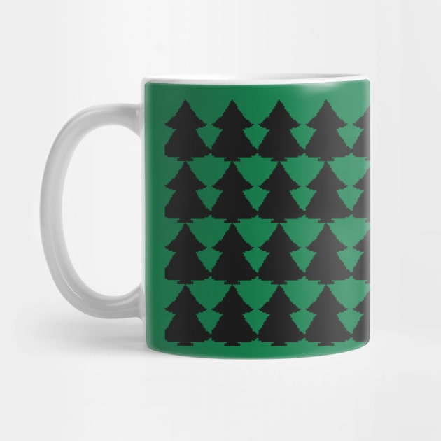 Christmas tree pattern lovers by Xatutik-Art